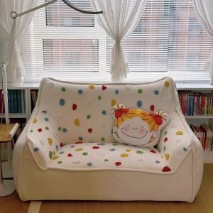 GHẾ SOFA LƯỜI- CHẤM BI