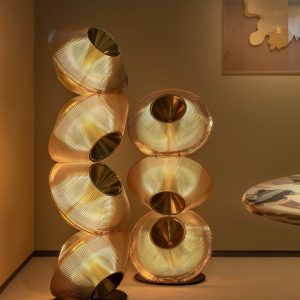 Đèn sàn nghệ thuật Spiral Glow