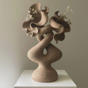 Sculptural Organic Twined Vase